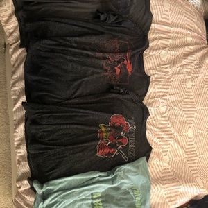 Set of marvel tshirts